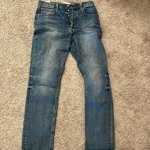 Denim Forum - the arlo high rise straight